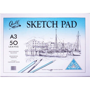 A3 Quill Sketch Pad - 30 leaves