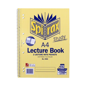 Spirax A4 Lecture Book