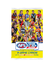AFL Team Coach Game Cards 2026