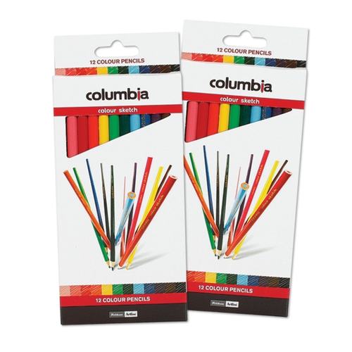 Pencils Columbia Colorsketch Coloured 12 pack