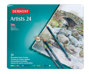 Pencils Derwent Artist Colour 24 pack