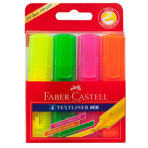 Highlighter Faber Textliner Ice Pack of 4