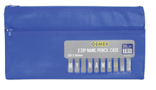 Pencil Case Name 2 Zip 350mm x 180mm Jumbo