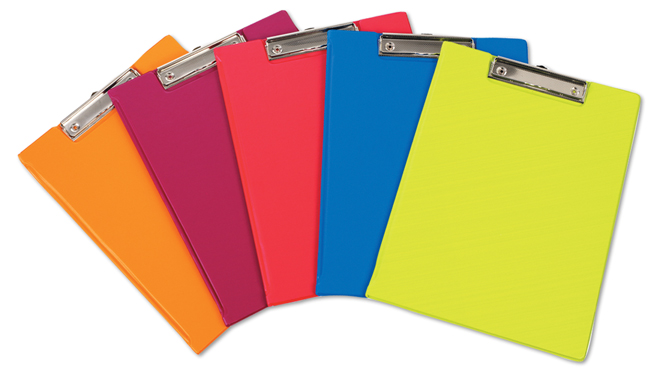 Clip Folder A4 Fruit Colours