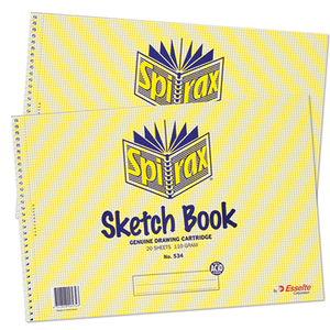 Sketch Book Spirax 534 210mm x 297mm 40 pages