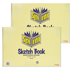 Sketch Book Spirax 533 295mm x 415mm 40 pages