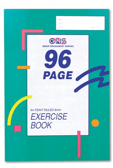 Exercise Book A4 96 pages