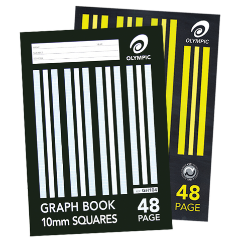 Graph Book A4 48 pages 5mm Grid