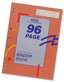 Binder Book A4 Ruled 96 pages