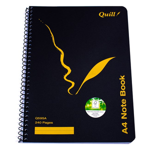 Exercise Book Quill Q595A A4 120 Leaf