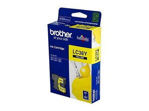 Brother LC38 Yellow Ink