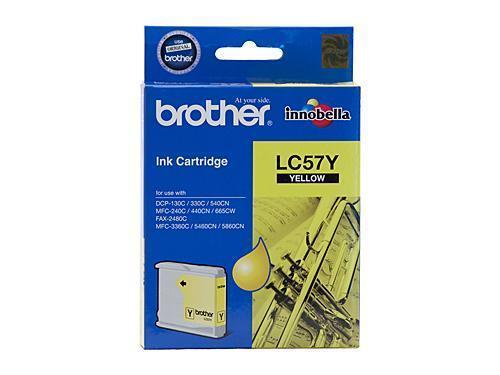 Brother LC57 Yellow Ink