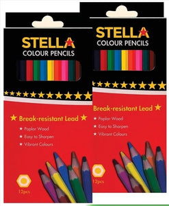 Stella 12pk Colour Pencils
