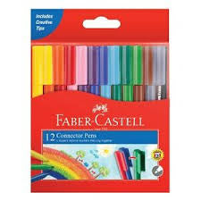 Faber Castell 12pk Connector Pens