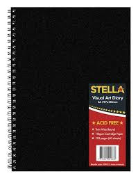 Stella A4 Visual Art Diary