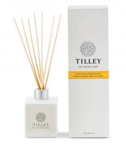 Tilley Aromatic Reed Diffuser - Tahitian Frangipani 150ml