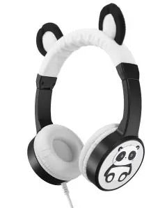 Planet Buddies Furry Wired Headphones - Pippin the Panda